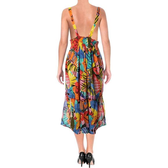 Polo Ralph Lauren Batik Floral Swim Cover-Up Dress - Picture 6 of 6